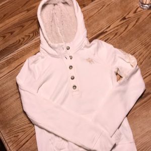 Abercrombie and Fitch Button Hoodie